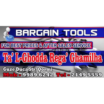 Bargain Tool Shop Malta, Tools Malta